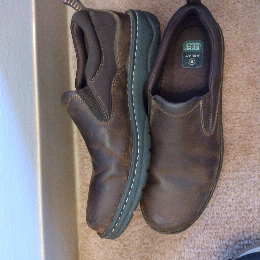 Ariat shoes leather